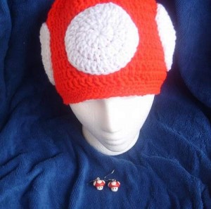 Super Mario Brothers Mushroom Hat