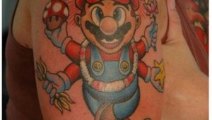 8bit Mario Tattoo  Geeky Tattoos