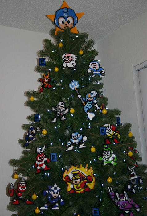 Mega Man Christmas Tree Image 3