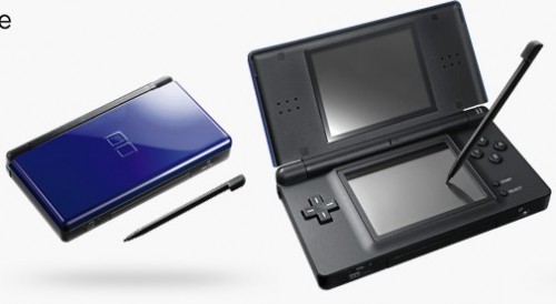 nintendo ds lite cobalt blue