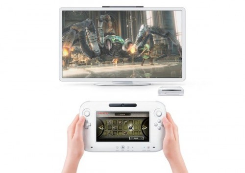Nintendo Wii U Controller TV Screen Image